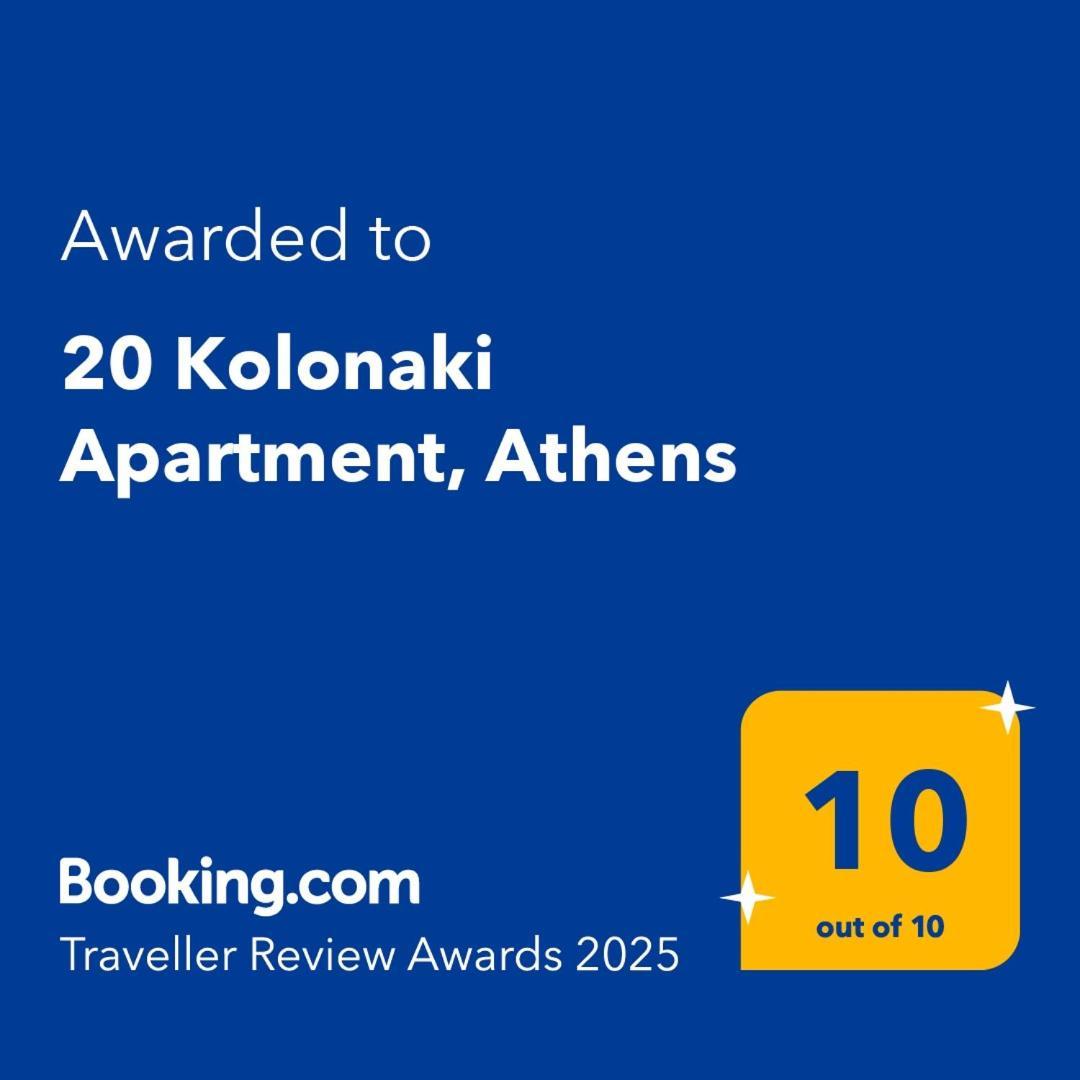 Apartament 20Nty Kolonaki Ateny Zewnętrze zdjęcie